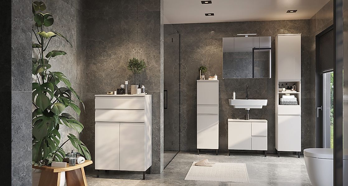 GERMANIA Hochschrank "Scantic", (1 St.), mit griffloser Optik günstig online kaufen