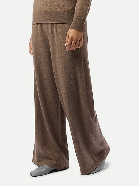 GOBI Cashmere Strickhose Weite Kaschmirhose günstig online kaufen