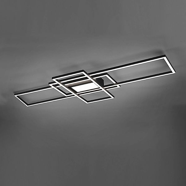 LED-Deckenlampe Irvine 3.000-6.500 K, anthrazit günstig online kaufen