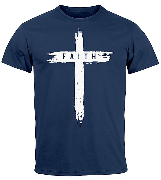 Neverless Print-Shirt Herren T-Shirt Printshirt Aufdruck günstig online kaufen