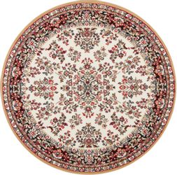 HANSE Home Teppich "Halton" rund 8 mm Höhe Kurzflor, Orient Optik, mit Bord günstig online kaufen