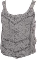 Guru-Shop T-Shirt Besticktes Top Boho chic, günstig online kaufen