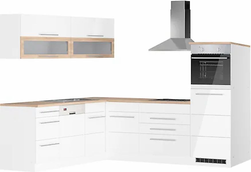 KOCHSTATION Winkelküche "KS-Wien" Stellbreite 220 x 250 cm, wahlweise mit E günstig online kaufen