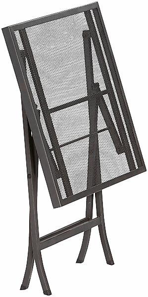 Merxx Gartentisch Samos Quadratisch Graphit 60 cm x 60 cm günstig online kaufen