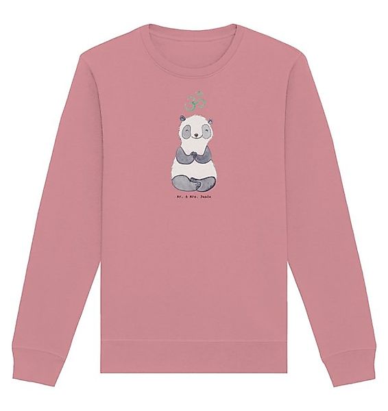 Mr. & Mrs. Panda Longpullover Panda Meditieren Größe L - Canyon Pink - Gesc günstig online kaufen