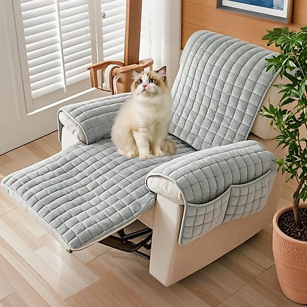 YINDN Sesselschoner Sofa Armlehnenbezüge aus Flanell, günstig online kaufen