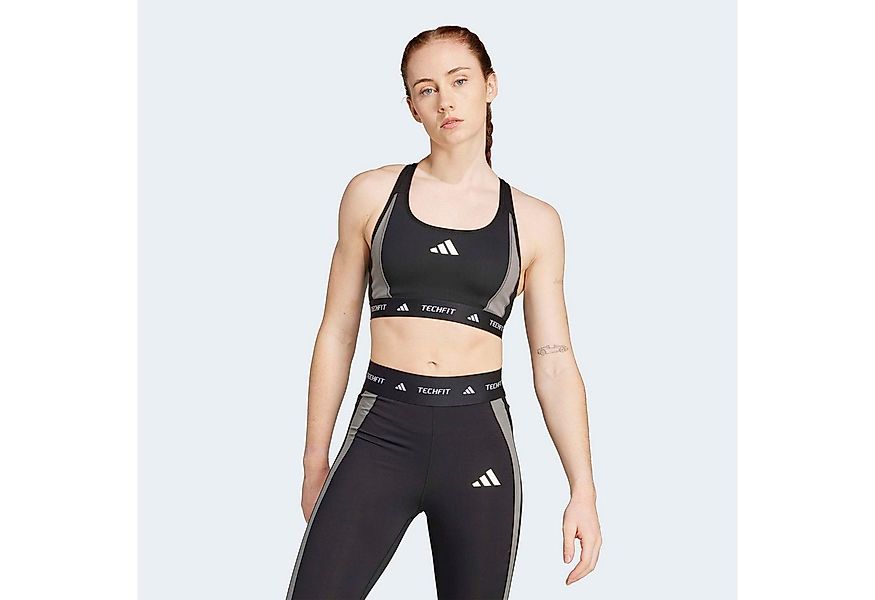 adidas Performance Sport-BH TECHFIT MEDIUM SUPPORT COLORBLOCK günstig online kaufen