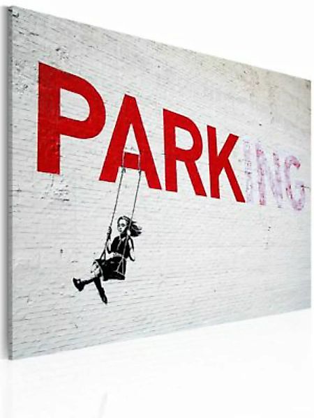 artgeist Wandbild Parking (Banksy) mehrfarbig Gr. 60 x 40 günstig online kaufen