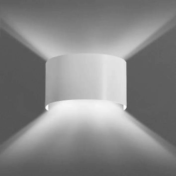 Wandleuchte XANDER indirektes Licht Up Down Weiß günstig online kaufen