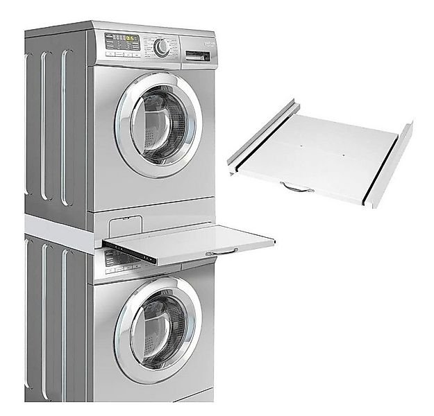 XERSEK Zwischenbaurahmen mit Ausziehbarer Ablage aus Stahl 60x54cm Max.100k günstig online kaufen