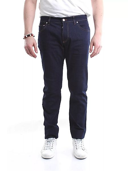 DOLCE & GABBANA dünn Herren Dunkle Jeans günstig online kaufen