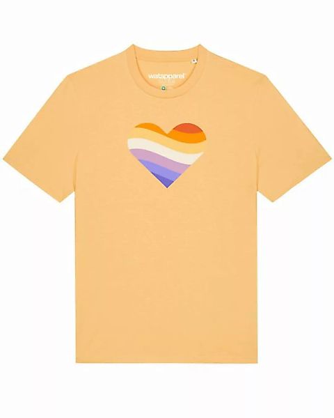 wat? Apparel Print-Shirt Rainbow Heart (1-tlg) günstig online kaufen