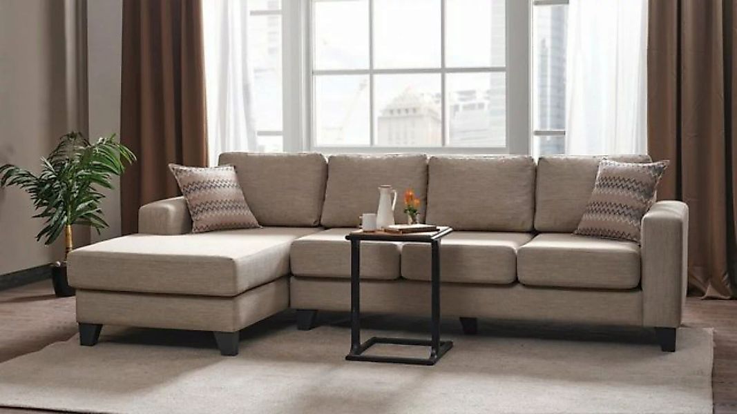 JVmoebel Ecksofa Wohnlandschaft Ecksofa L-Form Couch Sitz Polster Sofa Luxu günstig online kaufen
