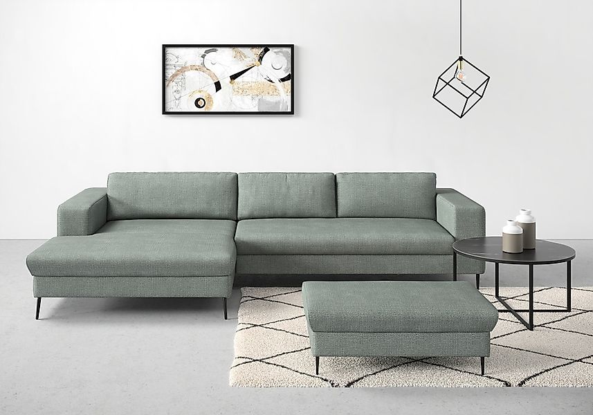 DOMO collection Ecksofa "Modica, zeitlos und elegant, L-Form", moderne Opti günstig online kaufen