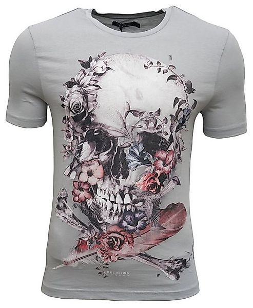 Religion Print-Shirt RELIGION Clothing Herren T-Shirt ROSES SKULL günstig online kaufen
