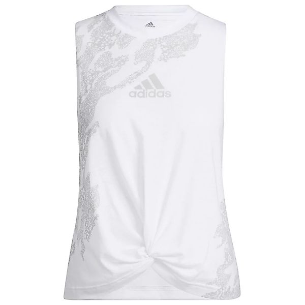 Adidas Lace Camo Gfx Ärmelloses T-shirt XL White günstig online kaufen