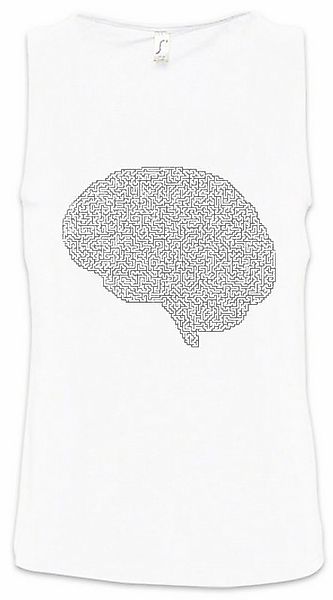 Urban Backwoods Tanktop Brain Maze Ärmelloses T-Shirt Labyrinth Esoterik My günstig online kaufen