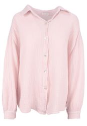 Seasons of April Hemdbluse Oversized Musselinbluse günstig online kaufen