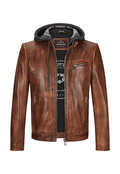 Milestone Lederjacke MSMorrison Herrenjacke aus Lammnappa günstig online kaufen