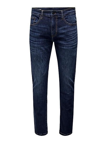 ONLY & SONS Straight-Jeans "ONSWEFT REG.DK. BLUE 6752 DNM JEANS NOOS" günstig online kaufen