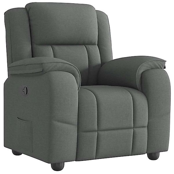 vidaXL Relaxsessel Stoff Dunkelgrau 3303554 günstig online kaufen