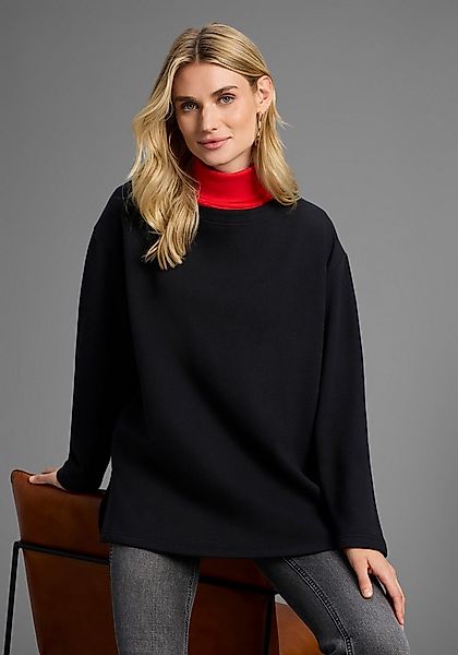 Laura Scott Sweater Lässig-weiter Sweater mit komfortabler Passform und Sei günstig online kaufen