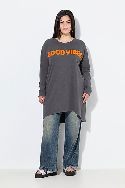 Angel of Style Sweatshirt Sweatshirt Loose Fit Schriftzug Acid Wash günstig online kaufen