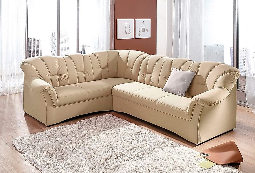 DOMO collection Ecksofa »Papenburg B/T/H: 242/190/84 cm L-Form«, wahlweise günstig online kaufen