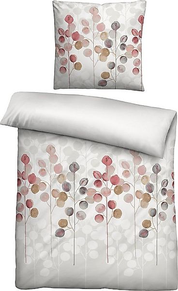 Biberna Bettwäsche Bettwäsche, Biber, Blatt günstig online kaufen