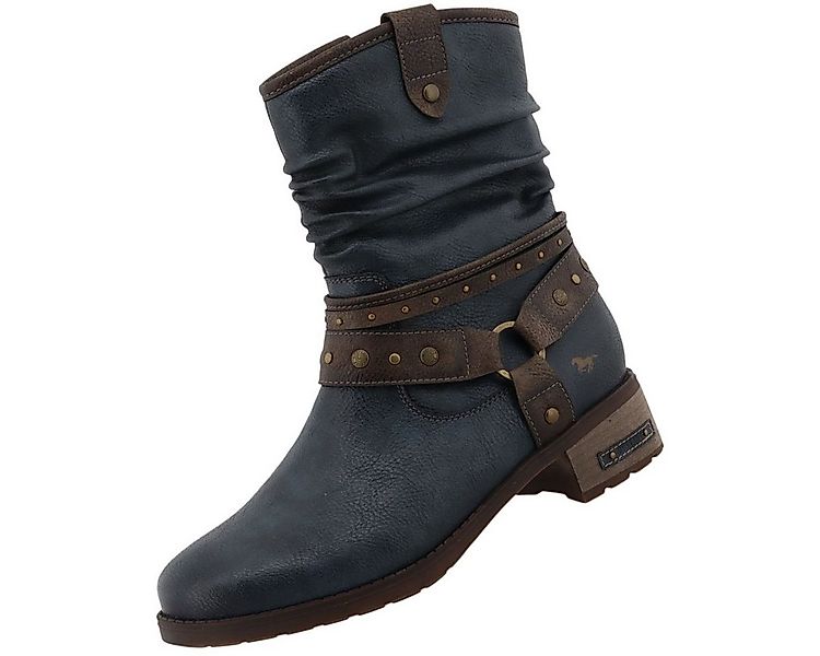 Mustang Shoes 15M0062003-navy Stiefelette günstig online kaufen