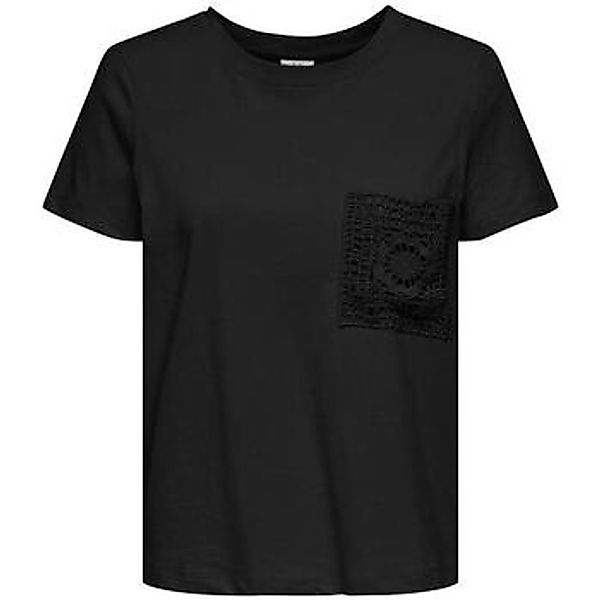 JDY Kurzarmshirt "JDYSELMA S/S CROCHET POCKET TOP JRS NOOS" günstig online kaufen