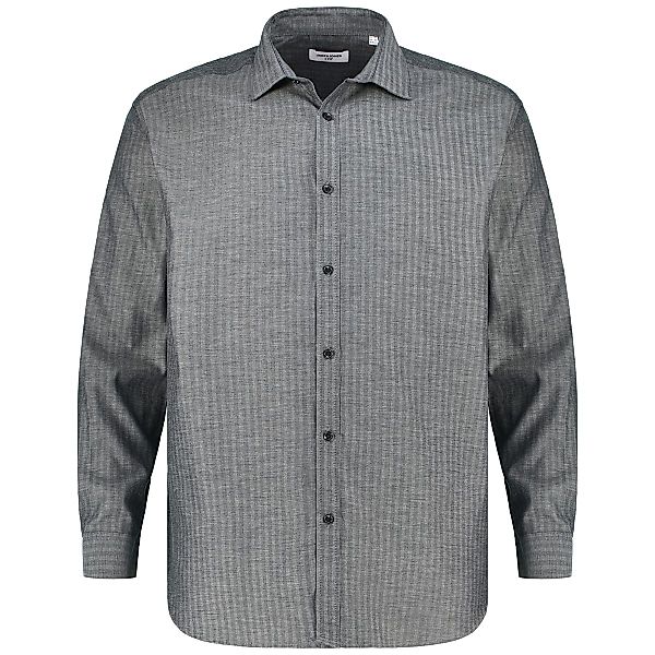 Jack&Jones Freizeithemd mit Biobaumwolle Farbe schwarz Größe: 3XL günstig online kaufen