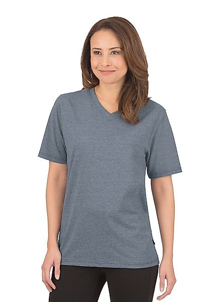 Trigema T-Shirt TRIGEMA V-Shirt DELUXE Baumwolle günstig online kaufen