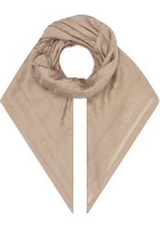 Calvin Klein Schal BURNOUT MONOGRAM SCARF, günstig online kaufen