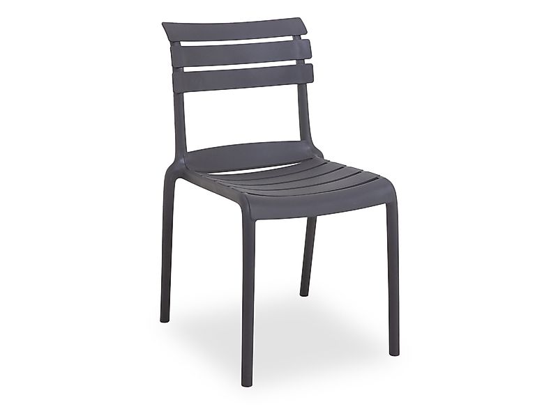 Outdoor Gartenstuhl Gartenstuhl outdoor BEN grau günstig online kaufen