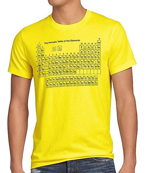 style3 T-Shirt Periodensystem big schule cooper chemie theory bang sheldon günstig online kaufen