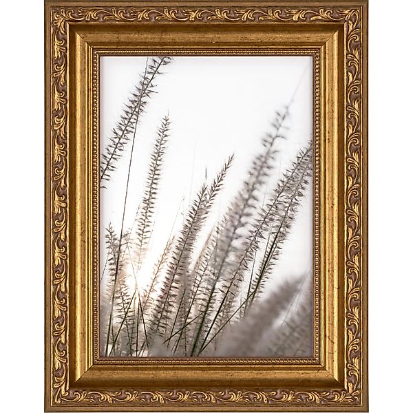 Holzbilderrahmen Barock Gold 13 cm x 18 cm günstig online kaufen