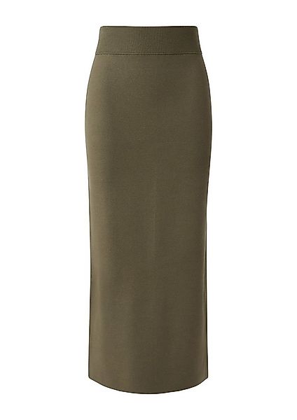 comma Maxirock Rock Langer Feinstrickrock mit Schlitz günstig online kaufen