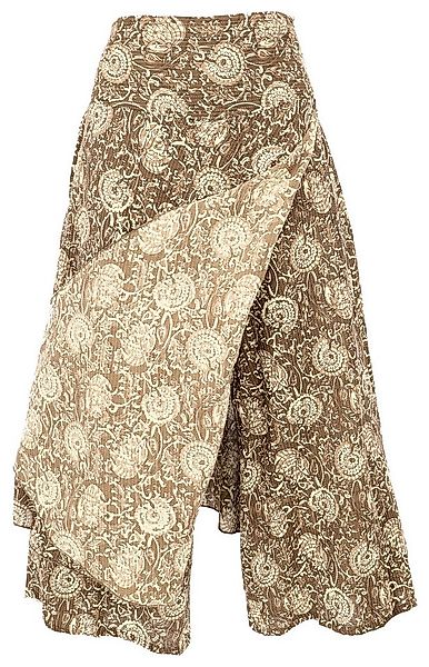 Guru-Shop Relaxhose Ethno Hosenrock, Boho Maxirock, natürlicher.. alternati günstig online kaufen