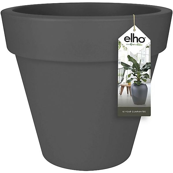 Elho Blumentopf Pure Ø 39 cm Anthrazit günstig online kaufen