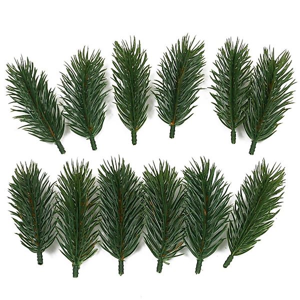 Kunstzweig Künstliches Tannenstreu, 12x Tannenspitzen 9cm. günstig online kaufen