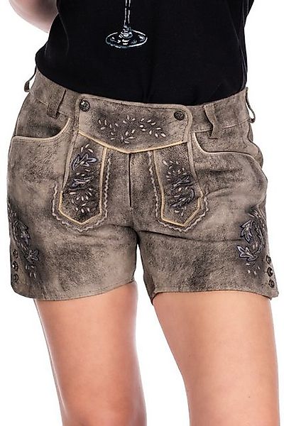 Spieth & Wensky Lederhose Trachtenlederhose Damen - DEA - oxford/blaugrau günstig online kaufen