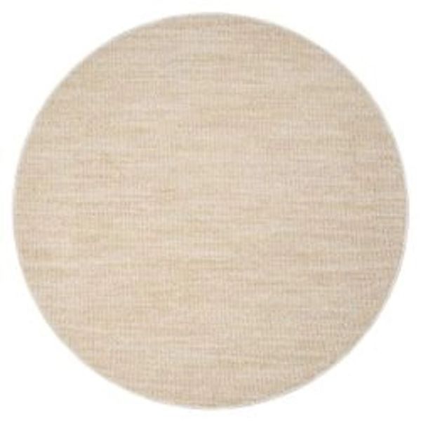 payé Teppich Klassiko 52 Fransen Rund 120x120 cm Gelb günstig online kaufen