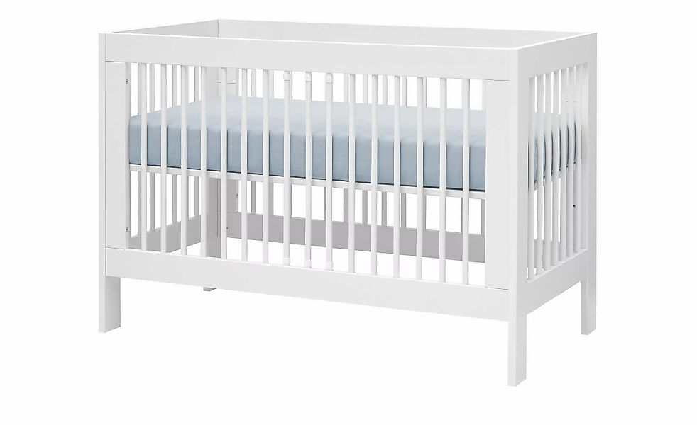 pinio Babybett  Joy ¦ weiß ¦ Maße (cm): B: 65,5 H: 85 Baby > Babymöbel > Ba günstig online kaufen