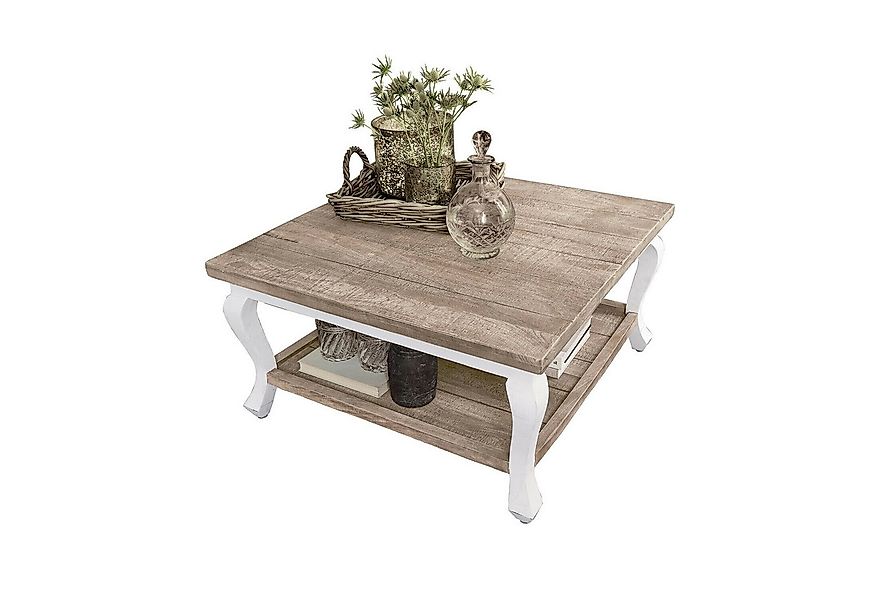 Mirabeau Couchtisch Couchtisch Riverside braun/antikweiß günstig online kaufen