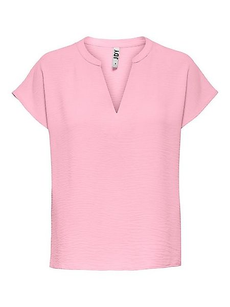 JACQUELINE de YONG Blusenshirt Einfarbige Kurzarm Bluse V-Ausschnitt Blusen günstig online kaufen