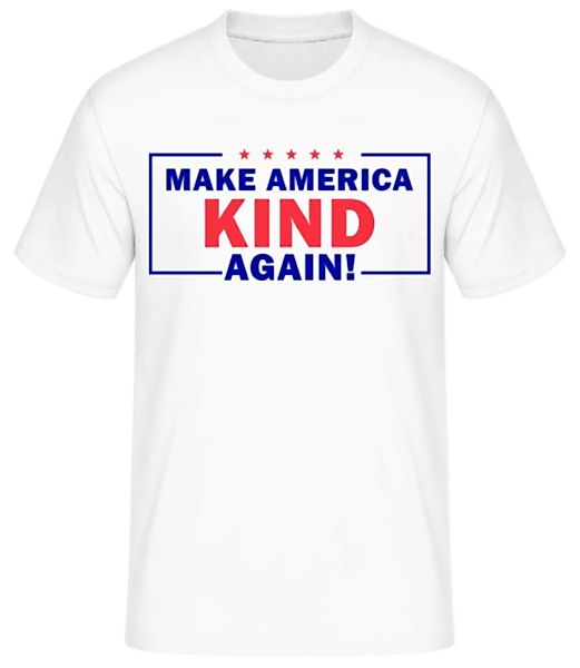 Make America Kind Again · Männer Basic T-Shirt günstig online kaufen