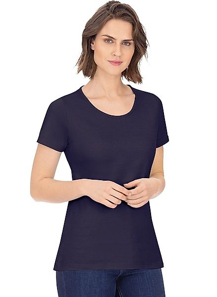 Trigema T-Shirt TRIGEMA T-Shirt aus Biobaumwolle günstig online kaufen