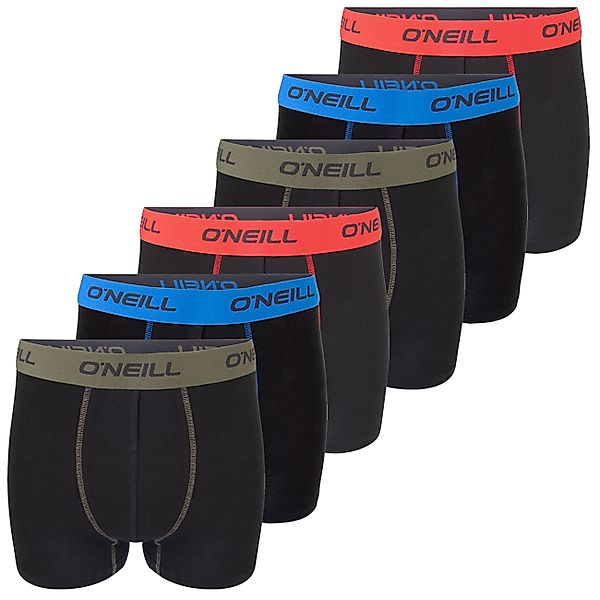 O'Neill Herren Boxershort Plain 6er Pack günstig online kaufen