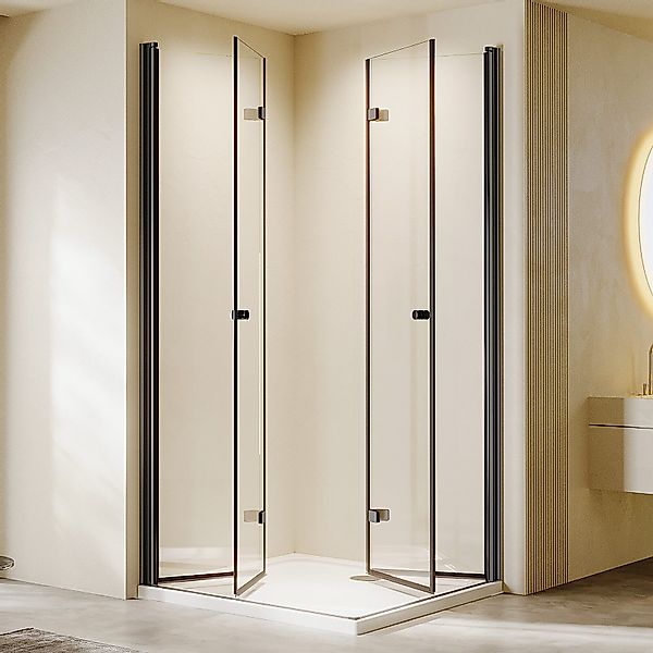 AmuseVera Eckdusche Duschkabine Faltbar Duschabtrennung Eckeinstieg, BxT: 7 günstig online kaufen